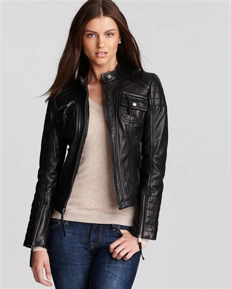 front zip leather jacket michael michael kors reviews|Amazon.com: Customer reviews: MICHAEL Michael Kors .